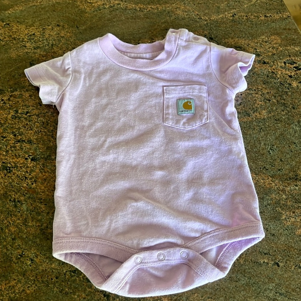 Infant Carhartt Short Sleeve Pocket Bodysuit